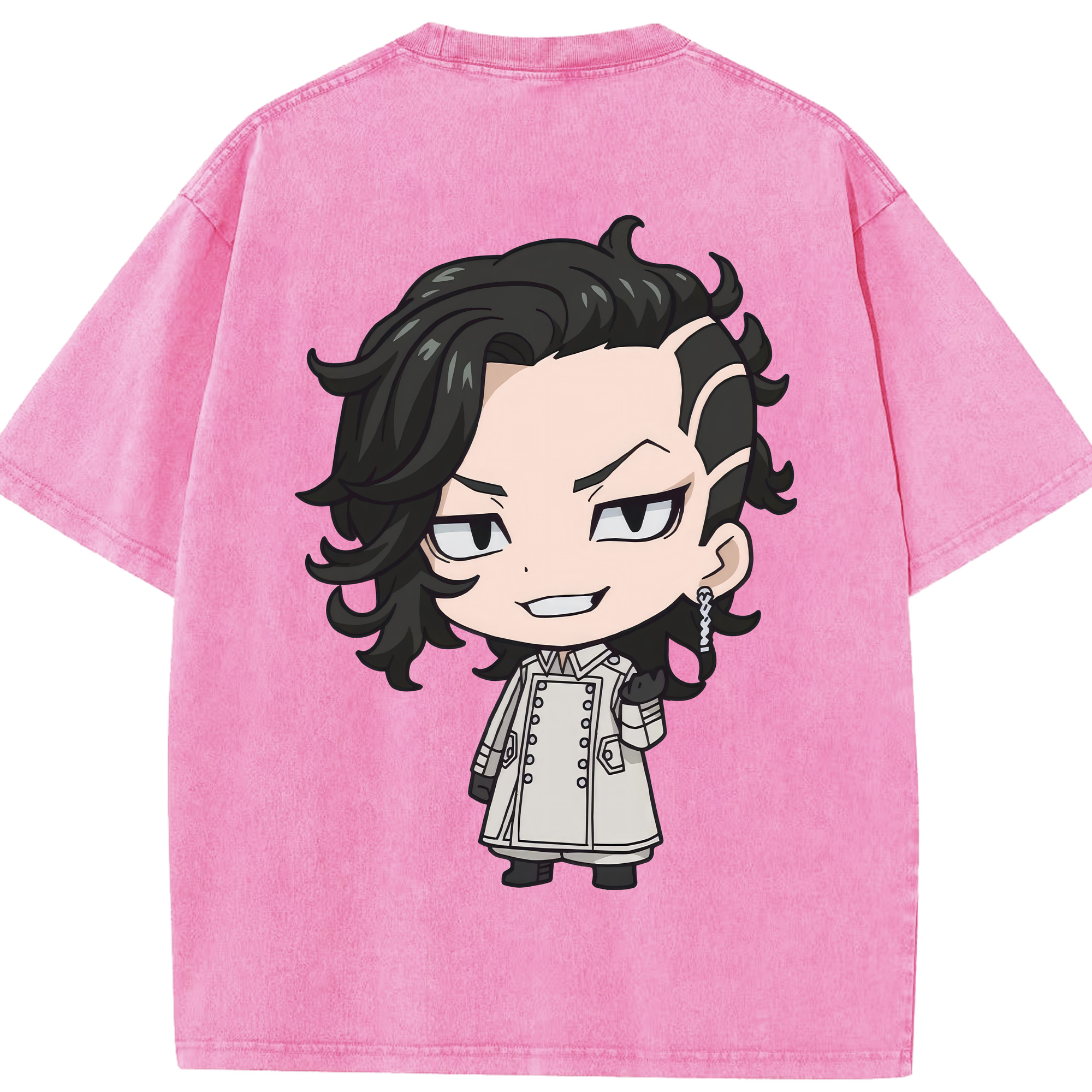 （画像用） 東京リベンジャーズ Tokyo Revengers 綿100% ヴィンテージ風 半袖Tシャツ（背面プリント）